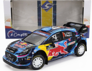 Solido Ford england Puma Rally1 Team Red Bull Ford World Rally M-sport N 8 Winner Rally Sweden 2023 Ott Tanak - Martin Jarveoja 1:18 Modrá Žlutá Červená