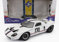 Solido Ford usa Gt40 Mki Team France N 130 Targa Florio 1967 H.greder - J.m.giorgi 1:18 Bílá