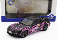 Solido Mazda Rx-7 (fd3rs) Works Itasha Club Coupe 1999 1:18 Black Fucsia