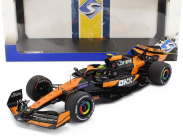 Solido Mclaren F1  Mcl38 Team Mclaren N 4 Winner Miami Gp 2024 First F1 Victory Lando Norris 1:18 Oranžová Černá