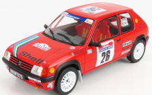 Solido Peugeot 205 Rallye N 26 Rally Tour De Corse 1990 H.devin - F.viste 1:18 Červená Černá