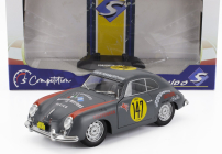 Solido Porsche 356 Pre-a Coupe N 147 Racing Panam 1954 1:18 Šedá Červená