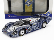 Solido Porsche 956l 2.6l Twin Turbo Team Obermaier Racing Boss N 18 24h Le Mans 1983 Jurgen Laessig - Alex Plankenhorn - Desire Wilson 1:18 Černá Bílá