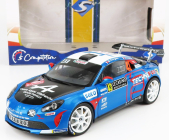 Solido Renault A110 Alpine N 43 Winner Rgt Class Rally Montecarlo 2021 E.guigou - A.coria 1:18 Modrá Červená Bílá