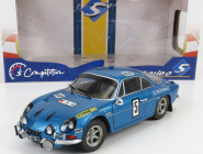 Solido Renault Alpine A110 1600s N 5 Rally Olympia 1972 J.p.nicolas - J.todt 1:18 Blue