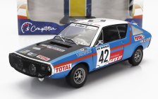 Solido Renault R17 Mk1 N 42 Rally Abidjan Nice 1976 1:18 Blue