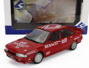 Solido Renault R21 Mki Turbo Speed Record The Vitesse Sur Glace 1988 - Record On The Ice 1:18 Red