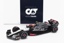 Spark-model Alpha tauri F1  At04 Team Alpha Tauri N 22 Las Vegas Usa Gp 2023 Yuki Tsunoda 1:64 Bílá Černá