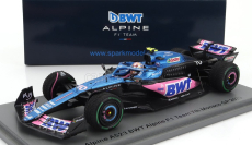 Spark-model Alpine F1  A523 Team Bwt Alpine N 10 7th Monaco Gp 2023 Pierre Gasly 1:43 Modrá Černá Růžová