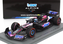 Spark-model Alpine F1  A524 Team Bwt Alpine N 10 Bahrain Gp 2024 Pierre Gasly 1:43 Černá Modrá Růžová