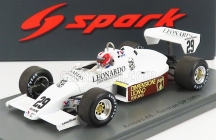 Spark-model Arrows F1  A6 N 29 Germany Gp 1983 M.surer 1:43 Bílá