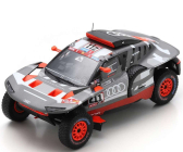 Spark-model Audi Q E-tron Rs Team Audi Sport N 211 Rally Dakar 2023 Mattias Ekstrom - Emil Bergkvist 1:18 Šedá Stříbrná Černá