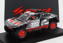 Spark-model Audi Q E-tron Rs Team Audi Sport N 211 Rally Dakar 2023 Mattias Ekstrom - Emil Bergkvist 1:43 Šedá Stříbrná Černá