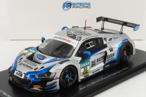 Spark-model Audi R8 Lms Gt3 Team Tece Rutronik Racing N 33 Adac Gt Masters Oschersleben 2021 D.marschall - K.l.schramm 1:43 Stříbrná Modrá Fluo