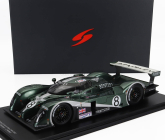 Spark-model Bentley Exp Speed 8 4.0l Turbo V8 Team Bentley N 8 2nd 24h Le Mans 2003 Johnny Herbert - David Brabham - Mark Blundell 1:18 Green Met