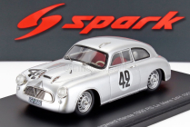 Spark-model Borgward Hansa 1500s N 42 24h Le Mans 1953 Hans Hugo Hartmann - Adolf Brudes 1:43 Silver