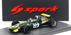 Spark-model Brabham F1  Bt26 N 18 Belgium Gp 1968 Jack Brabham 1:43 Zelená Žlutá