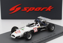Spark-model Brabham F1  Bt30 N 20 Germany Gp 1969 Kurt Ahrens 1:43 Bílá Černá