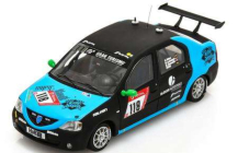 Spark-model Dacia Logan Team Swiftwing.de N 118 24h Nurburgring 2021 O.kriese - M.lachmayer - M.charoudin 1:43 Černá Modrá