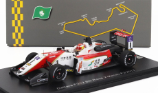 Spark-model Dallara F312 N 8 Macau F3 Race 2 2017 Guanyu Zhou 1:43 Bílá Červená