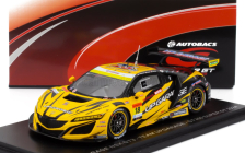 Spark-model Honda Nsx Gt3 Team Upgarage Racing N 18 Gt300 Class Super Gt 2024 Takashi Kobayashi - Syun Koide 1:43 Žlutá Černá