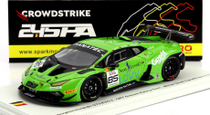 Spark-model Lamborghini Huracan Gt3 Evo 2 Team Grt Grasser N 85 Winner Silver Cup 24h Spa 2023 C.schmid - B.hites - G.van Berlo 1:43 Zelená Černá