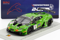 Spark-model Lamborghini Huracan Gt3 Evo2 5.2l V10 Team Grt Grasser Racing N 19 24h Spa 2024 Mateo Llarena - Hugo Cook - Baptiste Moulin - Haytham Qarajouli 1:43 Zelená