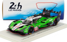 Spark-model Lamborghini Sc63 3.8l V8 Turbo Team Lamborghini Iron Lynx N 19 24h Le Mans 2024 Romain Grosjean - Matteo Cairoli - Andrea Caldarelli 1:43 Zelená Bílá Černá
