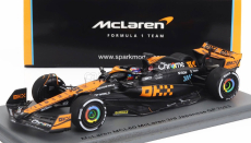 Spark-model Mclaren F1  Mcl60 Team Mclaren N 81 3rd Japan Gp 2023 Oscar Piastri 1:43 Oranžová Modrá Černá