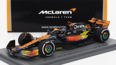 Spark-model Mclaren F1  Mcl60 Team Mclaren N 81 6th Abu Dhabi Gp 2023 Oscar Piastri 1:43 Oranžová Modrá Černá