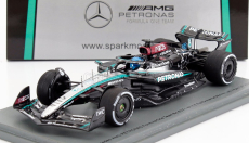 Spark-model Mercedes gp F1  W15 Eq Performance Team Amg Petronas Motorsport N 63 Winner Las Vegas Usa Gp 2024 George Russell 1:43 Černá Stříbrná Zelená