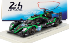 Spark-model Oreca 07 Gibson Gk428 4.2l V8 Team Duqueine N 30 24h Le Mans 2024 Jean Baptiste Simmenauer - James Allen - John Falb 1:43 Zelená Černá