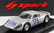 Spark-model Porsche 904 Gts N 176 3rd Targa Florio 1965 U.maglioli - H.linge 1:43 Silver