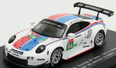 Spark-model Porsche 911 991-2 Rsr Team Porsche Gt N 94 24h Le Mans 2019 S.muller - M.jaminet - D.olsen 1:87 Bílá Modrá Červená