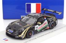 Spark-model Porsche 911 992 Gt3 Cup N 98 France Champion Porsche Carrera Cup 2023 Dorian Boccolacci 1:43 Black