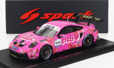 Spark-model Porsche 911 992 Gt3 Cup N 999 Porsche Carrera Cup Brazil Champion 2023 Nicolas Costa 1:43 Pink