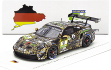 Spark-model Porsche 911 992 Gt3 Cup Team Kkramer Racing N 121 24h Nurburgring 2024 M.di Martino - C.bruck - F.leid - M.oberheim 1:43 Černá Žlutá