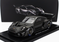 Spark-model Porsche 911 992 Gt3 R N 0 Racing Coupe 2023 - Con Vetrina - With Showcase 1:18 Carbon Black