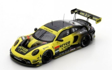Spark-model Porsche 911 992 Gt3 R Team Seven X Seven Racing N 666 Gt300 Class Super Gt 2025 Kiyoto Fujinami - Tsubasa Kondo 1:43 Žlutá Černá