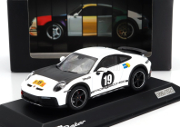 Spark-model Porsche 911 992 N 19 Rally Dakar (livery 1971) Coupe 2023 1:43 Bílá Černá