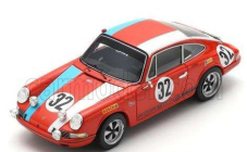Spark-model Porsche 911l Coupe N 32 Winner 24h Spa 1968 Helmut Kelleners - Willi Kaushen - Erwin Kremer 1:43 Červená Bílá Modrá