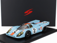 Spark-model Porsche 917k 4.5l Gulf Team John Wyer Automotive Engineering N 2 Winner 24h Daytona 1970 Pedro Rodriguez - Leo Kinnunen - Brian Redman 1:18 Světle Modrá Oranžová