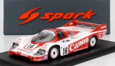 Spark-model Porsche 956 N 16 24h Le Mans 1984 Rene Metge - Nick Mason  - Richard Lloyd 1:43 Bílá Červená