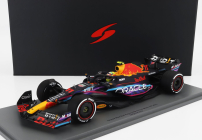 Spark-model Red bull F1  Rb19 Team Oracle Red Bull Racing N 11 2nd Miami Gp 2023 Sergio Perez 1:18 Matt Blue