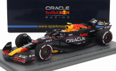 Spark-model Red bull F1  Rb20 Team Oracle Red Bull Racing N 11 2nd Bahrain Gp 2024 Sergio Perez 1:43 Modrá Žlutá Červená
