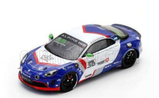 Spark-model Renault Alpine A110 Cup Team Vps Racing N 38 Champion Elf Cup Series 2024 Charles Roussanne 1:43 Bílá Modrá