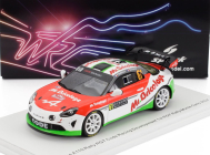 Spark-model Renault Alpine A110 Rgt Team Code Racing Development N 61 Winner Rgt Rally Montecarlo 2024 Philippe Baffoun - Margot Dupuy 1:43 Červená Bílá Zelená