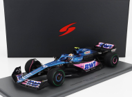 Spark-model Renault F1  A523 Team Bwt Alpine N 10 7th Monaco Gp 2023 Pierre Gasly 1:18 Modrá Růžová