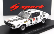 Spark-model Renault R17 N 5 Rally Bandama 1973 J.f.piot - F.jauber 1:43 Bílá Černá