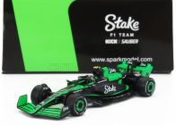Spark-model Sauber F1  C44 Team Stake Kick N 24 Season 2024 Zhou Guanyu 1:64 Zelená Černá